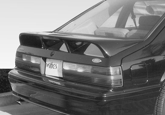 1979-1993 Ford Mustang Factory Cobra Style Liftback Wing With Light Hole