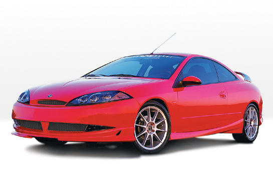 1999-2000 Mercury Cougar W-Typ 5Pc Complete Kit W/ Front Grill Insert
