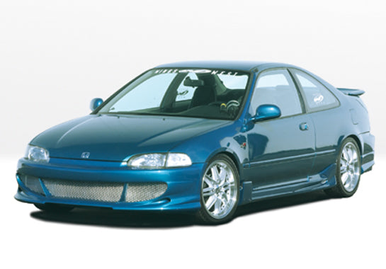 1992-1995 Honda Civic 2Dr Bigmouth 4Pc Complete Kit W/G5 Series Sides & Rear