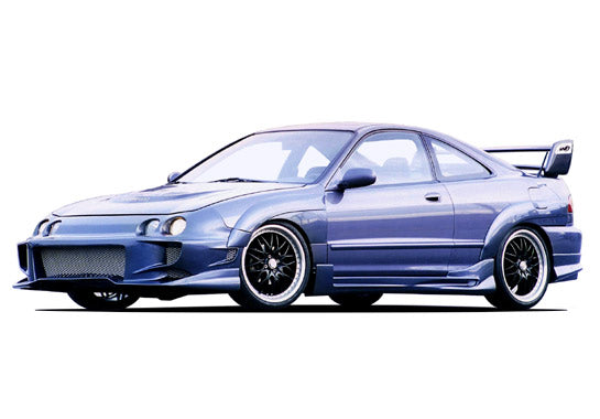 1994-1997 Acura Integra 2Dr Aggressor Typ 2 Kit W/7Pc Extreme Flares
