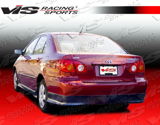 2003-2008 Toyota Corolla Custom Rear Lip Polyurethane