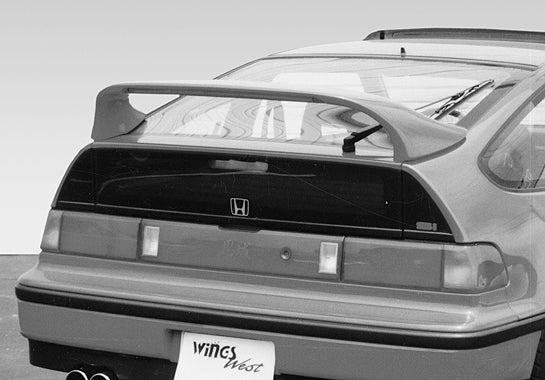 1988-1991 Honda Crx 7 inches Mid Wing With Light