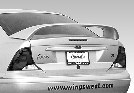 2000-2007 Ford Focus 4Dr Thruster Style Wing No Light