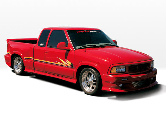 1996-1997 Chevrolet S 10 Sport/Extended 3-Door Custom Full Kit W/Oe Bumper