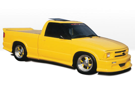 1996-1997 Chevrolet S 10 Extended Cab W/3-Door Custom Full Kit W/Roll Pan