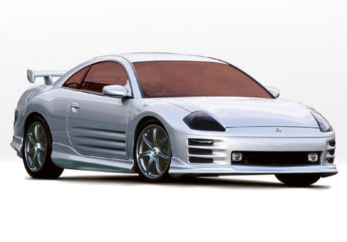 2000-2005 Mitsubishi Eclipse 2Dr W-Typ Right Side Skirt Polyurethane