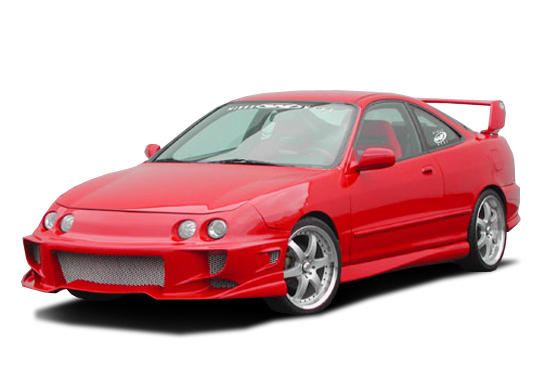 1994-1997 Acura Integra 4Dr Aggressor 2 4Pc Complete Kit