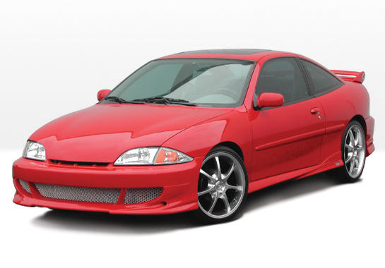 2000-2002 Chevrolet Cavalier 2Dr. Bigmouth 4pc Complete Kit