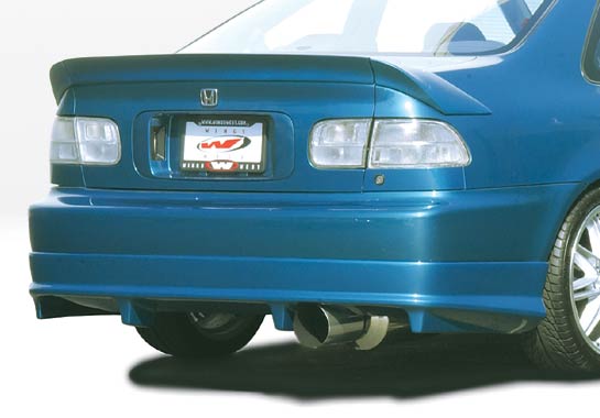 1992-1995 Honda Civic 2Dr Bigmouth 4Pc Kit W/7Pc Extreme Fender Flare Set