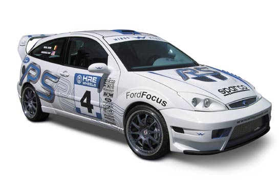 2000-2004 Ford Focus Zx3 Wrc 6Pc Complete Kit W/Flares & Wrc Wing