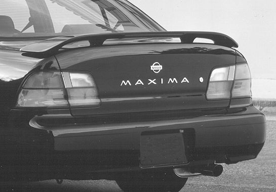 1995-1999 Nissan Maxima Factory Style Wing With Light Blowmold