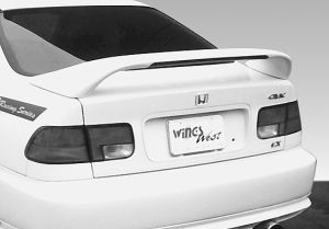 1996-2000 Honda Civic 2Dr Coupe Thruster Style Wing With Light