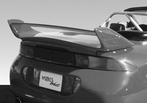 1995-1999 Mitsubishi Eclipse Adj. Commando Wing With Light