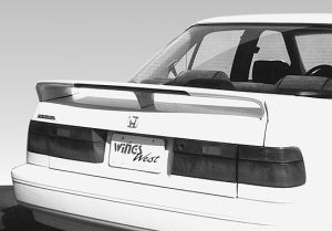 1990-1993 Honda Accord 2/4Dr Custom 3Pc Wing With Light