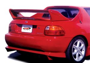 1993-1997 Honda Del Sol Adj. Commando Style Wing With Light