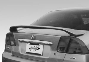 2001-2005 Honda Civic 4Dr Factory Style Wing With Light