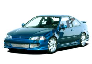 1992-1995 Honda Civic 2Dr Bigmouth 4Pc Complete Kit W/Racing Series Sides & Rear