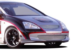 2002-2005 Honda Civic Hb G-55 Series Front Lip Polyurethane