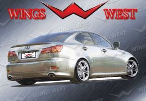2006-2013 Lexus Is250/350 Ww Vip Rear Lip Polyurethane 