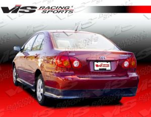 2003-2008 Toyota Corolla Custom Rear Lip Polyurethane