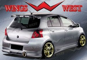 2007-2011 Toyota Yaris Hb Kraft Side Skirt - Right Polyurethane