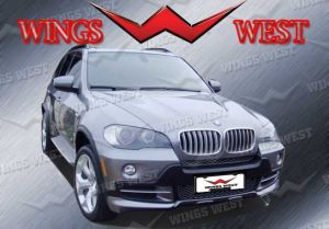 2007-2010 Bmw X5 A Tech Front Lip Polyurethane