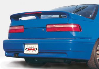1990-1991 Acura Integra 2 Door Racing Series Rear Lip Polyurethane