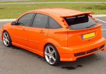 2000-2007 Ford Focus Hb Zx3 Whaletail Roof Spoiler Wing With Light 2000-2007 Ford Focus Hb Zx3 Whaletail Roof Spoiler Wing With Light
