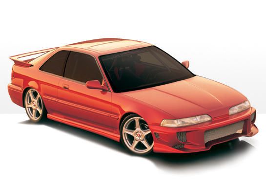 1990-1991 Acura Integra 2 Door Aggressor Typ 2 4pc Kit